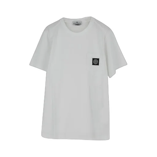 Junior Compass-Patch Crewneck T-Shirt