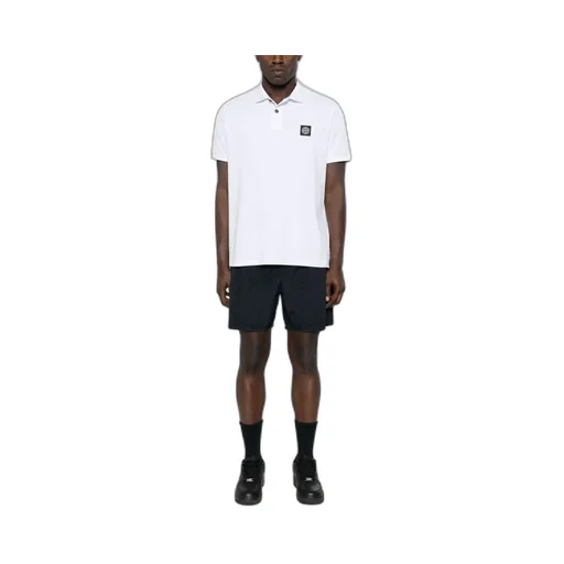 Compass Patch Short-Sleeved Polo Shirt