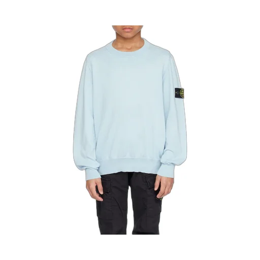 Compass-Motif Crewneck Jumper