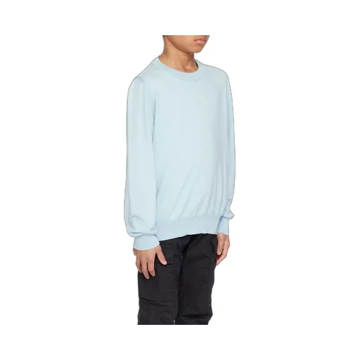 Compass-Motif Crewneck Jumper