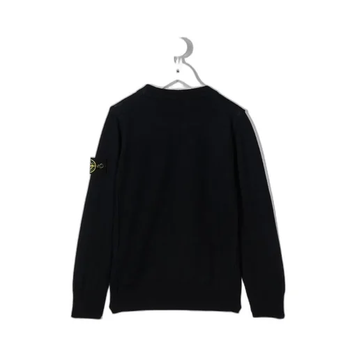 Logo Patch Crew Neck Jumper