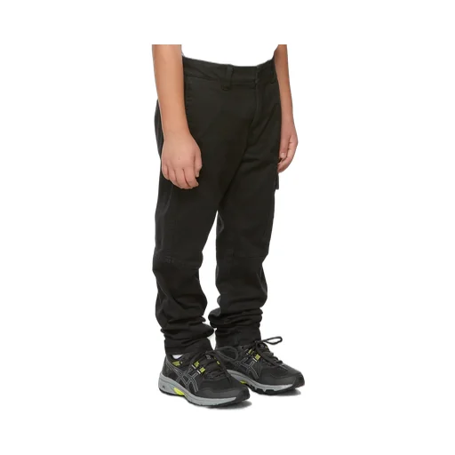 Logo Patch Cargo Pants