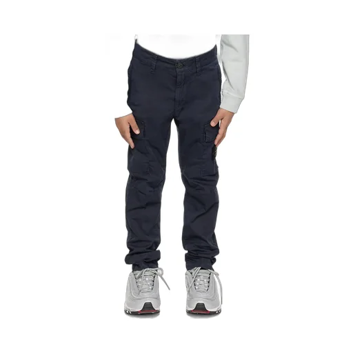 Logo Patch Cargo Trousers