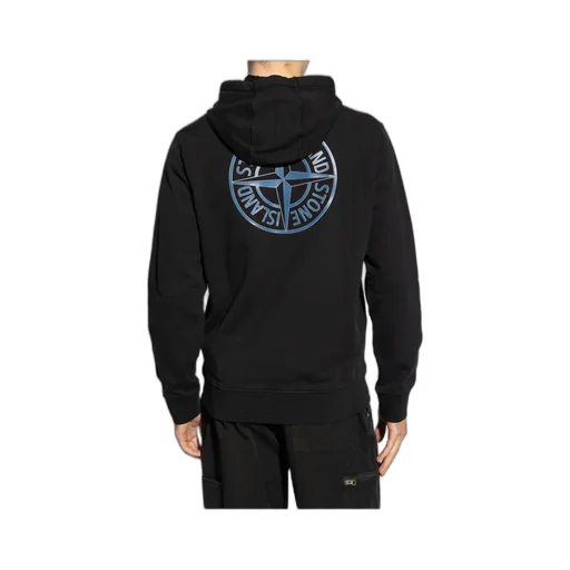 Logo Printed Drawstring Hoodie