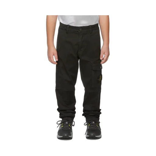Logo Patch Cargo Pants