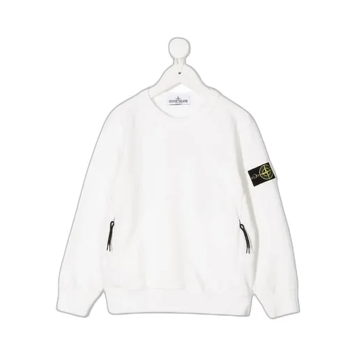 Logo Patch Crew Neck Sweatshirt