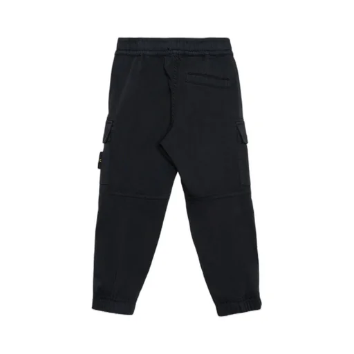 Compass-Badge Tapered Trousers