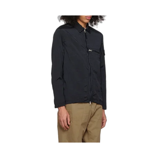 Compass-Patch Zip-Up Jacket