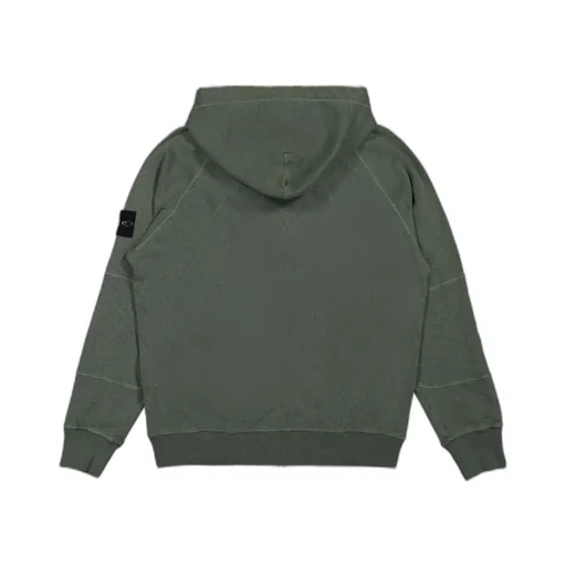 Logo Patch Zipped Hoodie