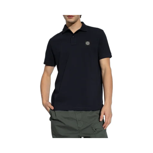 Compass Patch Short-Sleeved Polo Shirt