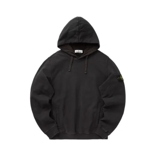 Logo Patch Drawstring Hoodie