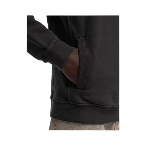 Logo Patch Drawstring Hoodie
