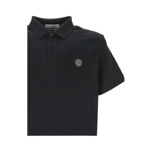 Logo Patch Polo Shirt