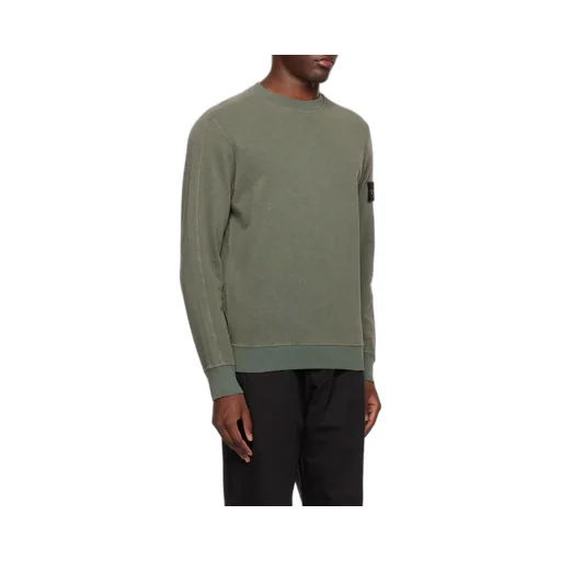 Logo Patch Crewneck Sweatshirt