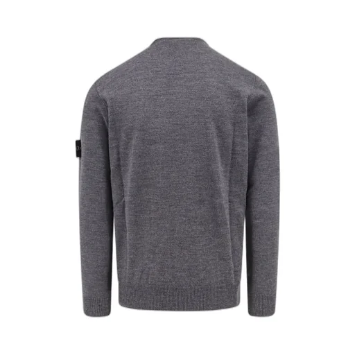 Logo Patch Crewneck Jumper