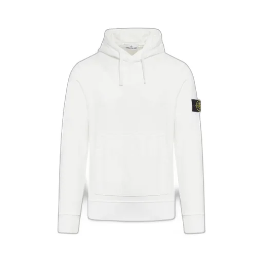 Logo Patch Drawstring Hoodie