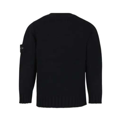 Logo Patch Crewneck Jumper