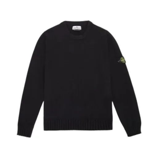 Junior Logo Patch Crewneck Jumper