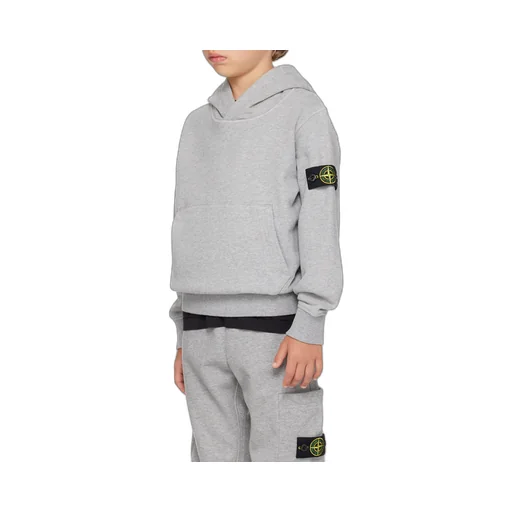 Junior Compass-Badge Long-Sleeved Hoodie