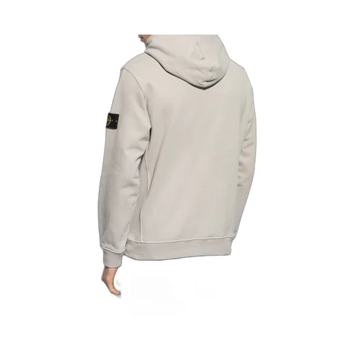 Logo Patch Drawstring Hoodie