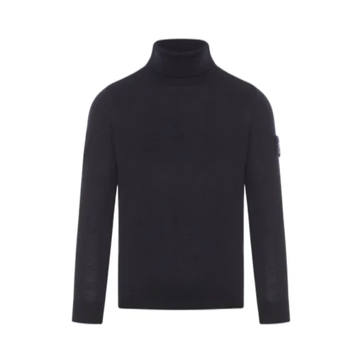 Long-Sleeved Turtleneck Sweater