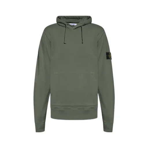 Compass-Badge Cotton Hoodie