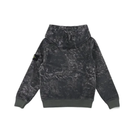Logo Patch Tie-Dye Hoodie