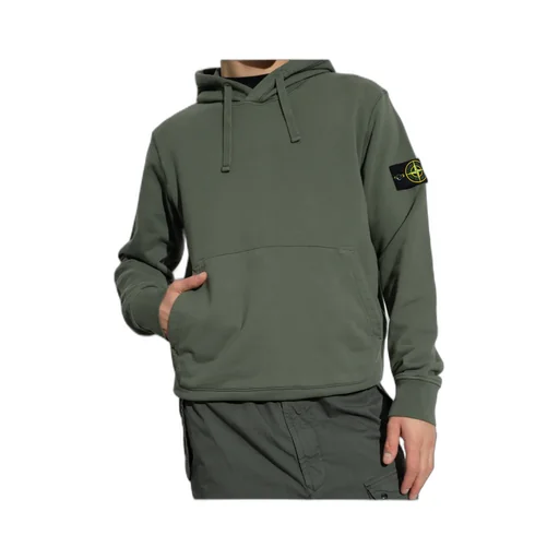 Compass-Badge Cotton Hoodie
