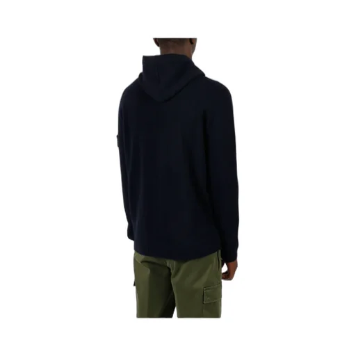 Wool-Blend Knitted Hoodie