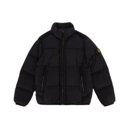 Logo-Patch Down Jacket