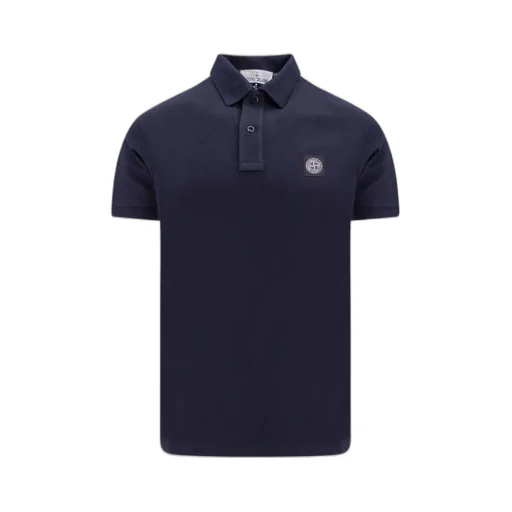 Compass Patch Short-Sleeved Polo Shirt