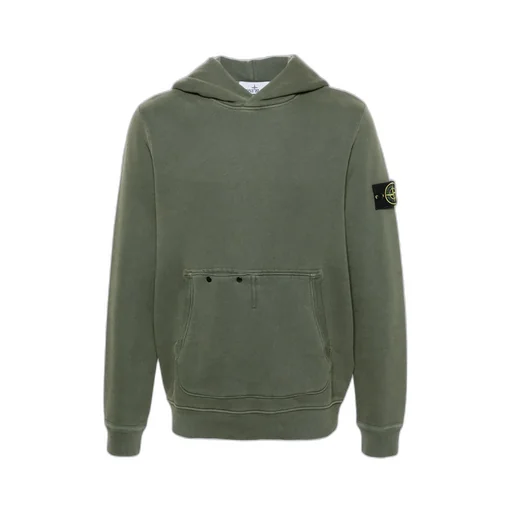 Long-Sleeved Compass Patch Hoodie
