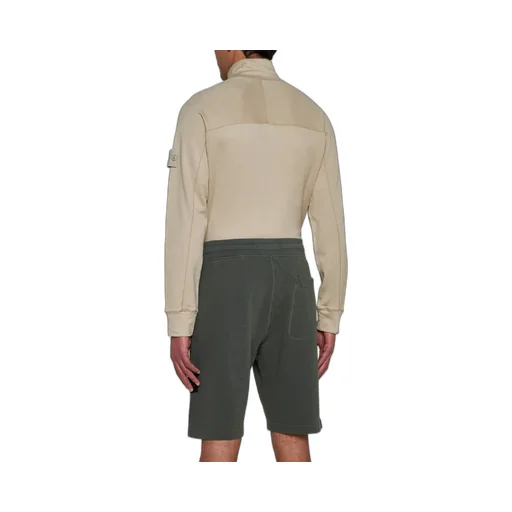 Logo Patch Drawstring Bermuda Shorts