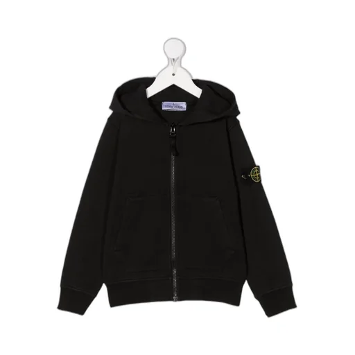 Compass Patch Zip-Up Hoodie