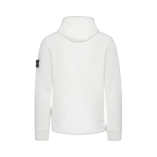 Logo Patch Drawstring Hoodie