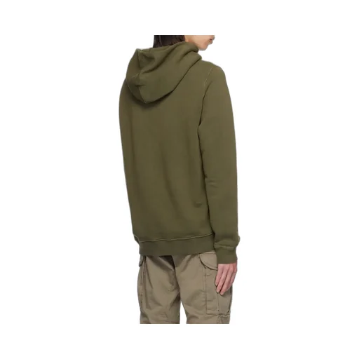 Long-Sleeved Compass Patch Hoodie