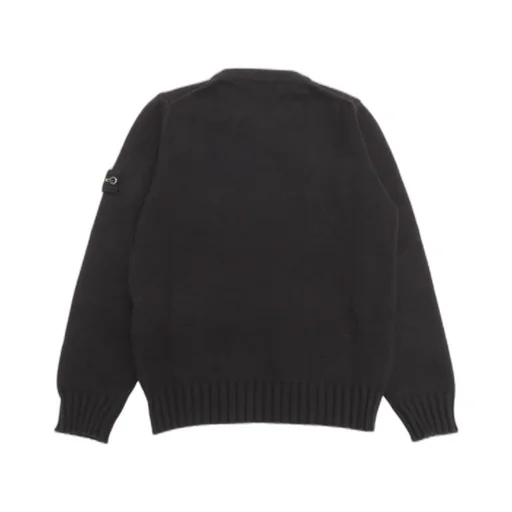 Junior Logo Patch Crewneck Jumper