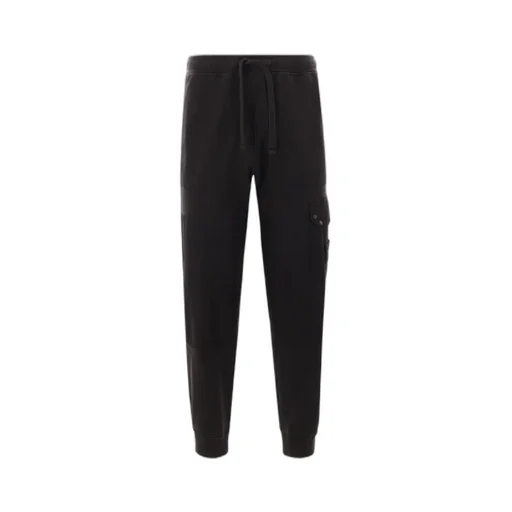 Logo Patch Drawstring Trousers