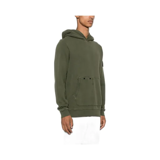 Long-Sleeved Compass Patch Hoodie