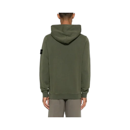 Long-Sleeved Compass Patch Hoodie