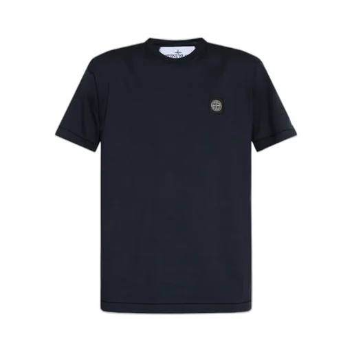 Logo Patch Crewneck T-Shirt