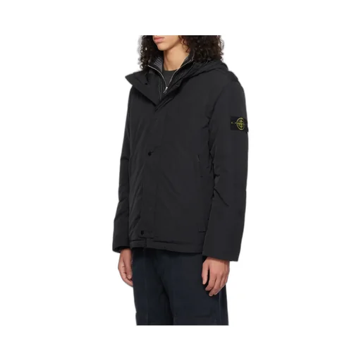 Hooded Buttoned Jacket
