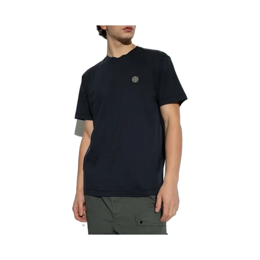Logo Patch Crewneck T-Shirt