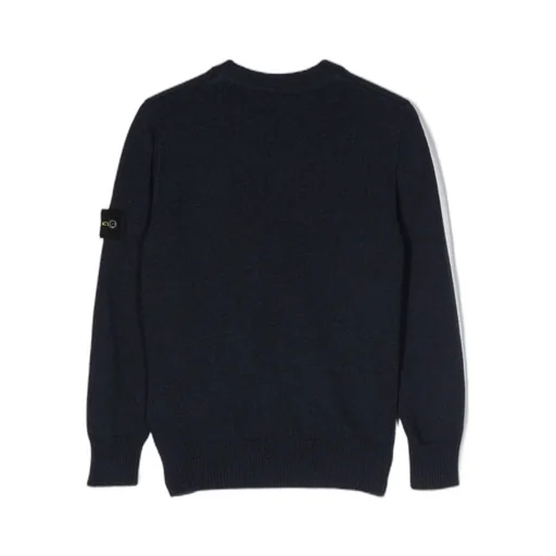 Logo Patch Crewneck Jumper