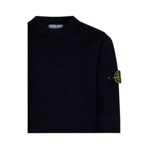 Junior Logo Patch Crewneck Jumper