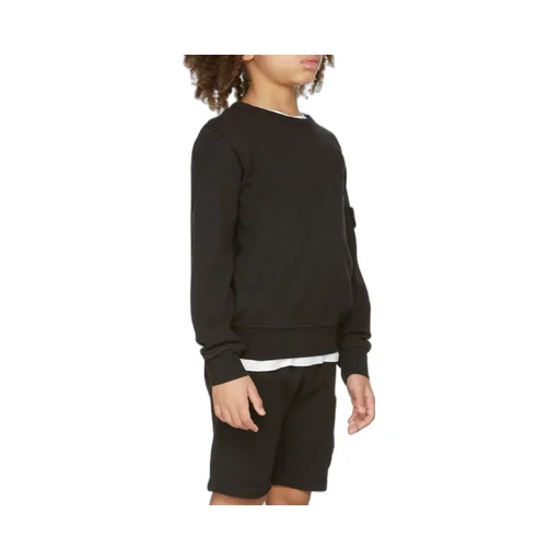 Teen Compass-Patch Crew-Neck Sweatshirt