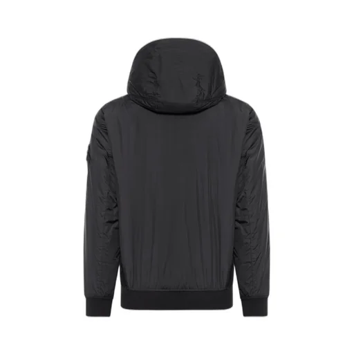 Logo Patch Hooded Jacket