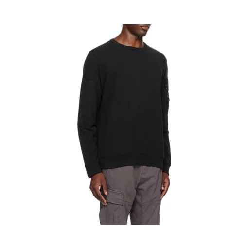 Logo Patch Crewneck Sweatshirt