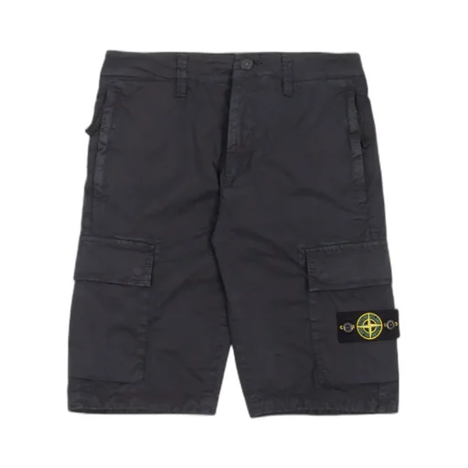 Compass Patch Knee-Length Cargo Shorts