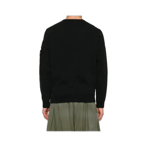 Logo Patch Crewneck Sweatshirt